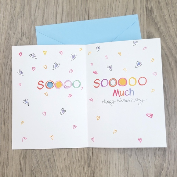 Cute Happy Father's Day Greeting Card, Clearstory Cards - Picture 2 of 2